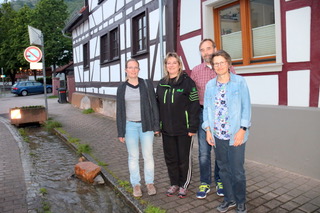 Vorstandsmitglieder des Bachgassenfestes in Auerbach von 2019